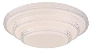 GLOBO SMART LIGHT 48005FSH-30 MAGNIFIQUE stmievateľné stropné LED svietidlo 495 mm 30W/2300lm 3000-6500K IP20 biela s diaľkovým ovládaním, starlight efekt