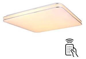 GLOBO SMART LIGHT 48406-48SH LASSY stmievateľné stropné LED svietidlo 500 mm 48W/3200lm 3000-4000-6000K IP20 biela s diaľkovým ovládaním, starlight efekt