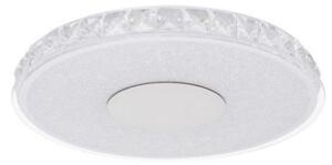 GLOBO 49336-16R DENNI stropné LED svietidlo 300 mm 16W/1080lm neutrálne biele svetlo (4000K) IP20 strieborná metalíza