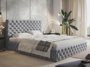 - Luxusná čalúnená posteľ SKYLAR ROZMER: pre matrac 120 x 200 cm