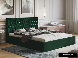 - Luxusná čalúnená posteľ GIA ROZMER: 120 x 200 cm