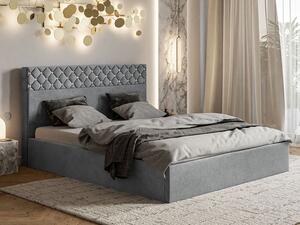 - Moderná čalúnená posteľ DOROTHY ROZMER: 120 x 200 cm