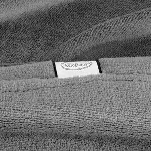 Eurofirany Deka SIMPLE jemná jednofarebná deka sivá Polyester 150x200 cm