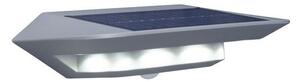LUTEC 6901401337 GHOST SOLAR solárne nástenné svietidlo LED so senzorom 2,4W 4000K IP44 svetlá šedá