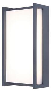 LUTEC 5193001118 QUBO nástenné LED svietidlo 17,3W 3000K IP54 tmavá šedá