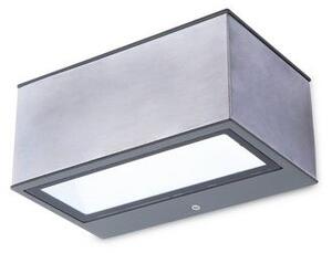 LUTEC 5189103118 GEMINI nástenné LED svietidlo 10,5W 4000K IP54 tmavá šedá