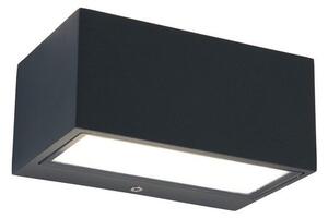 LUTEC 5189102118 GEMINI nástenné LED svietidlo 10,5W 4000K IP54 tmavá šedá