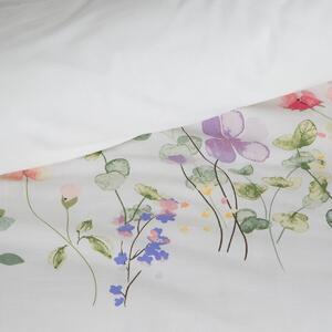 Eurofirany Súprava obliečok ELLA LINE s jemným motívom poľných kvetov Bavlna 1x70x80,1x140x200 cm
