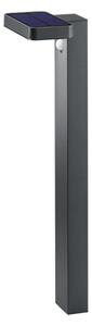 R42261142 TRIO RL ESQUEL solárny záhradný LED stĺpik s pohybovým senzorom 4,5W/290lm 3000K IP44 antracit