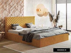 - Luxusná čalúnená posteľ GIOVANNA ROZMER: 120 x 200 cm