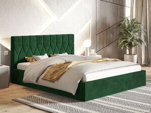 - Moderná čalúnená posteľ CATHERINE ROZMER: 120 x 200 cm