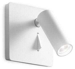 IdealLux 250106 LITE AP nástenné LED bodové svietidlo (spot) 3W 130lm 3000K IP20 biela