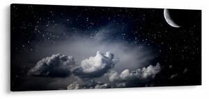 Obraz - Hviezdna obloha (120x50 cm)