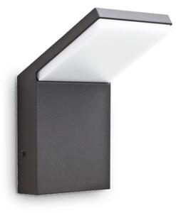 IdealLux 246857 STYLE AP vonkajšie nástenné LED svietidlo 9W 640lm 3000K IP54 antracit