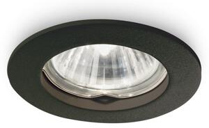 IdealLux 243818 JAZZ stropné zápustné svietidlo GU10 1x50W IP20 čierna