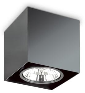 IdealLux 243931 MOOD PL1 D15 SQUARE prisadené stropné svietidlo GU10 1x50W 725lm 2700K IP20 čierna