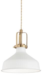IdealLux 238104 ERIS-1 SP1 závesné svietidlo 210mm E27 1x60W IP20 biela