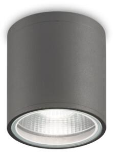 IdealLux 236865 GUN PL1 vonkajšie stropné svietidlo (spot) GU10 1x28W IP44 antracit