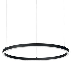 IdealLux 229492 ORACLE SLIM D50cm závesné LED svietidlo 29W 1600lm 3000K IP20 čierna