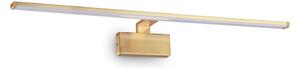 IdealLux 225005 ALMA AP nástenné LED svietidlo k zrkadlu 20W 1300lm 3000K IP20 matná mosadz