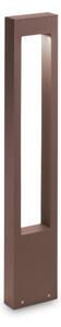 IdealLux 213361 VEGA PT1 záhradný stĺpik G9 1x15W IP44 kávová