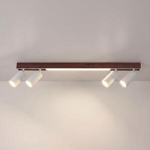 BRILAGI - LED Bodové svietidlo SELE 4xGU10/30W/230V + LED/20W biela/dekor čerešne