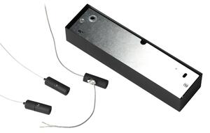 IdealLux 229508 ORACLE SLIM D900mm závesné LED svietidlo 48W 3000lm 3000K IP20 čierna
