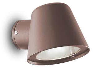 IdealLux 213095 GAS AP1 vonkajšie nástenné svietidlo GU10 1x28W IP43 kávová