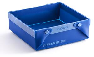 Rozkladacia silikónová forma coox WUNDERFORM FRAME SQ Farba: Modrá