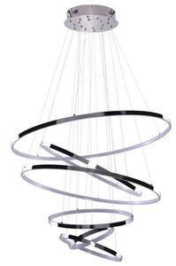 AZZARDO AZ2990 DECOline WHEEL 6 LONG DIMM CHROME stropné závesné LED svietidlo 6xLED 140W/8400lm IP20 chróm