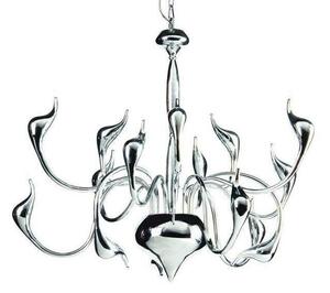 AZZARDO AZ0043 DECOline SNAKE 2 CHROME stropné závesné svietidlo 15xG4 10W IP20 chróm