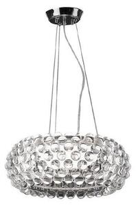 AZZARDO AZ0057 DECOline ACRYLIO 40 PENDANT stropné závesné svietidlo 1xRS7 100W IP20 číre sklo