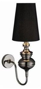AZZARDO AZ0062 DECOline BAROCO BLACK WALL nástenné svietidlo 1xE27 11W IP20 čierna