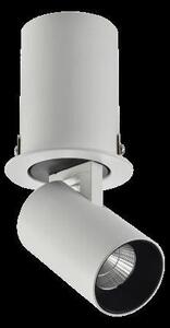 AZZARDO AZ2828 TECHNOline LUNA 15W DIMM WHITE prisadené bodové LED svietidlo/spot 15W/1270lm IP20 biela/čierna