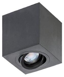 AZZARDO AZ2825 TECHNOline BRANT SQUARE BLACK prisadené bodové svietidlo/spot 1xGU10 50W IP20 čierna