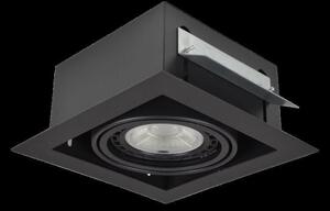 AZZARDO AZ2869 TECHNOline NOVA BLACK/BLACK zápustné svietidlo 1xES111/GU10 50/40W IP20 čierna/čierna