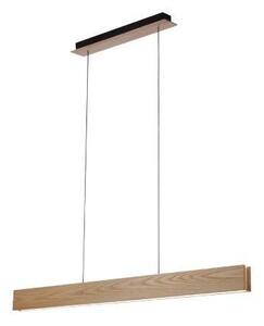 AZZARDO AZ2700 DECOline LARIA WOOD stropné závesné LED svietidlo 10,4W/3000lm IP20 drevo