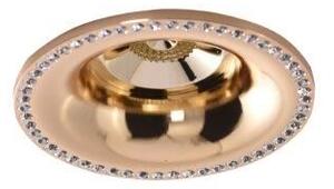 AZZARDO AZ2740 TECHNOline ADAMO MIDST DIAMOND GO zápustné svietidlo 1xGU10 50W IP20 zlatá