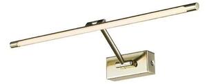 AZZARDO AZ2654 DECOline DAVINCI 58 GOLDEN nástenné LED svietidlo 10W/705lm IP20 zlatá