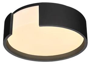 AZZARDO AZ2632 DECOline PAVIA 43 BLACK stropné LED svietidlo 25W/1500lm IP20 čierna