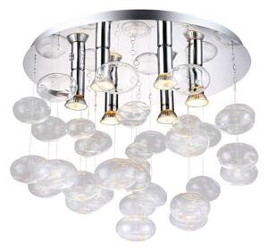 AZZARDO AZ2572 DECOline LUVIA CLEAR stropné svietidlo 6xGU10 40W IP20 číre sklo
