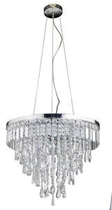 AZZARDO AZ2108 DECOline KALABRIA PENDANT/TOP stropné/závesné svietidlo 6xG9 40W IP20 číre sklo