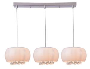 AZZARDO AZ2455 DECOline QUINCE 3 LINE stropné závesné svietidlo 3xG9 40W IP20 biela