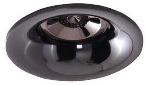 AZZARDO AZ1480 TECHNOline ADAMO MIDST BLACK CHROME zápustné svietidlo 1xGU10 50W IP20 čierna/chróm