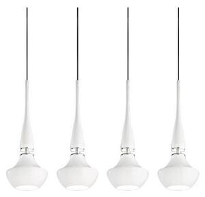 AZZARDO AZ0884 DECOline TASOS 4 WHITE stropné závesné svietidlo 4xE14 25W IP20 biela