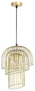 Rabalux 6228 Rowena závesné svietidlo 280mm 1xE27 1x60W IP20 zlatá