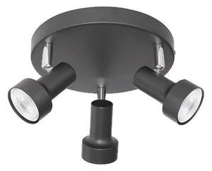 Rabalux 5324 Konrad bodové svietidlo/spot 205mm 3xGU10 3x50W IP20 čierna