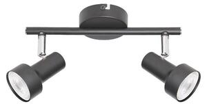 Rabalux 5323 Konrad bodové svietidlo/spot 260mm 2xGU10 2x50W IP20 čierna