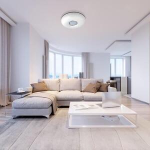 RABALUX 3328 Tayla LED stropné stmievateľné svietidlo 500mm 60W/4200lm 3000-6500K s diaľkovým ovládačom biele