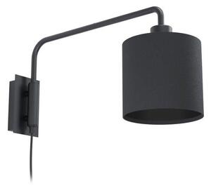 Eglo 99348 STAITI 1 Nástenné svietidlo D160mm E27 1X40W čierna, čierna